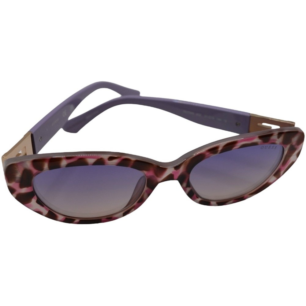 GUESS GU7849 Cat Eye Women’s Sunglasses | Violet Gradient | 51-19-140 | New - Picture 9 of 11